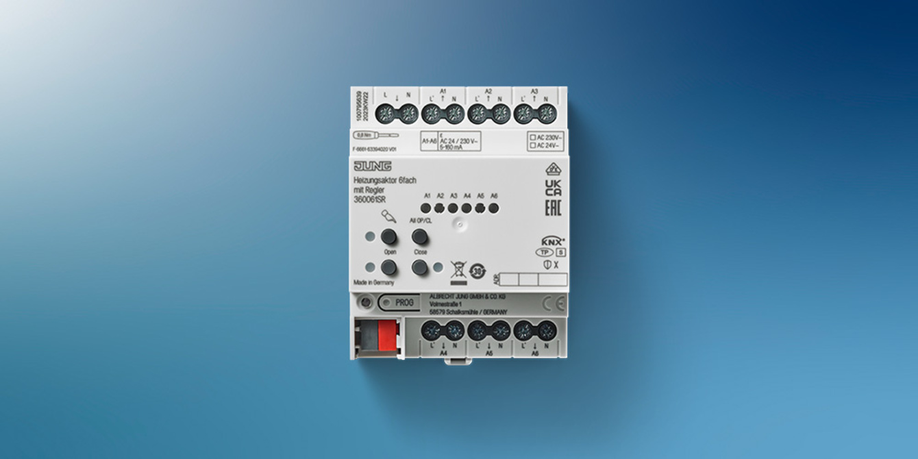 KNX Heizungsaktor 6-fach bei EAB Berlit GmbH &. Co.KG in Floh-Seligenthal